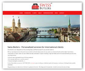 Webdesign Swissbutlers.com